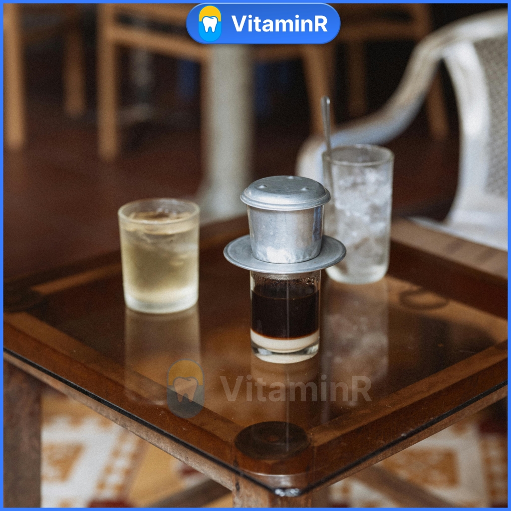 cà phê gây ố vàng răng nguyên nhân cần tẩy trắng răng có hại không nha khoa vitaminr