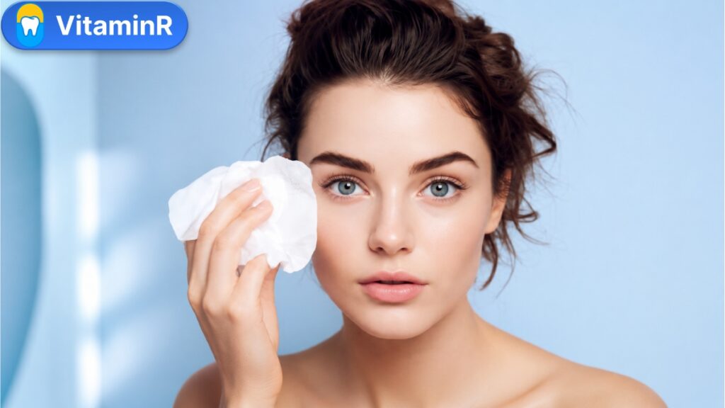 Chườm lạnh giúp giảm sưng đau sau khi trồng răng Implant tại Nha Khoa VitaminR