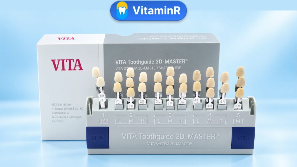 Bảng màu răng sứ VITA Toothguide 3D-Master tại Nha khoa VitaminR